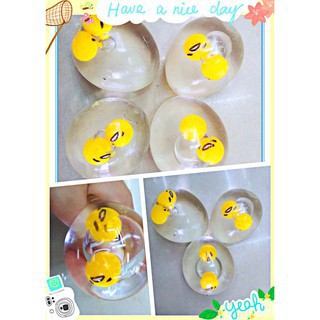 GUDETAMA SQUIShY trút giận trứng biến thái xả hết