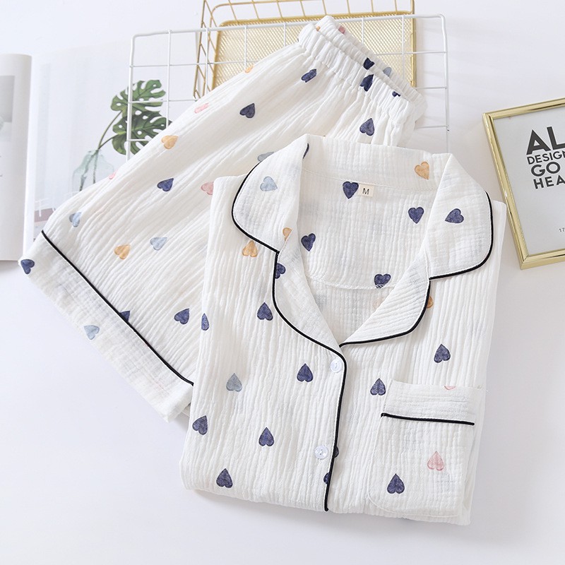 Bồ đồ nữ mùa hè họa tiết trái tim - AN003