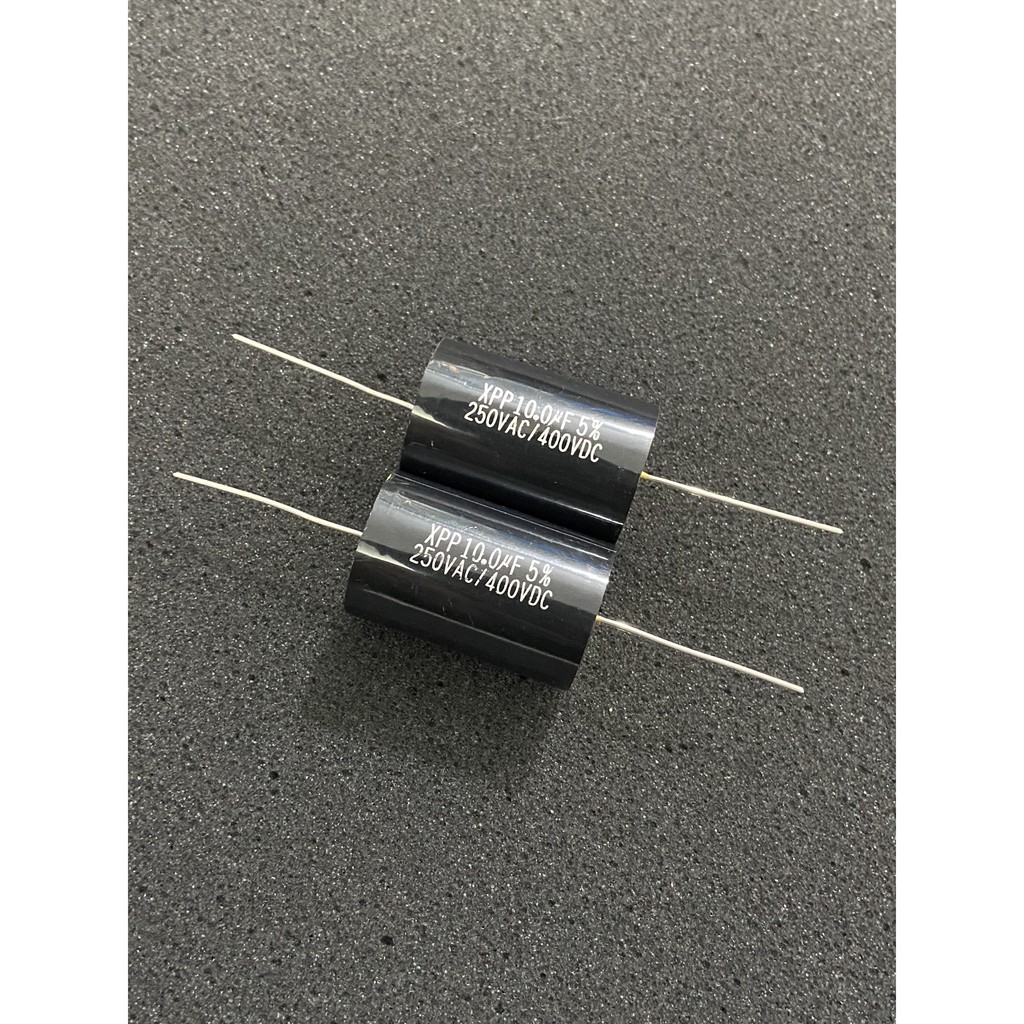 Tụ lọc phân tần cản loa treble 10uf 400v hàng cao cấp