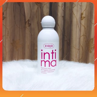 DUNG DỊCH VỆ SINH PHỤ NỮ INTIMA ZIAJA - DÀNH CHO VIÊM NHẸ BỔ SUNG AXIT LACTIC