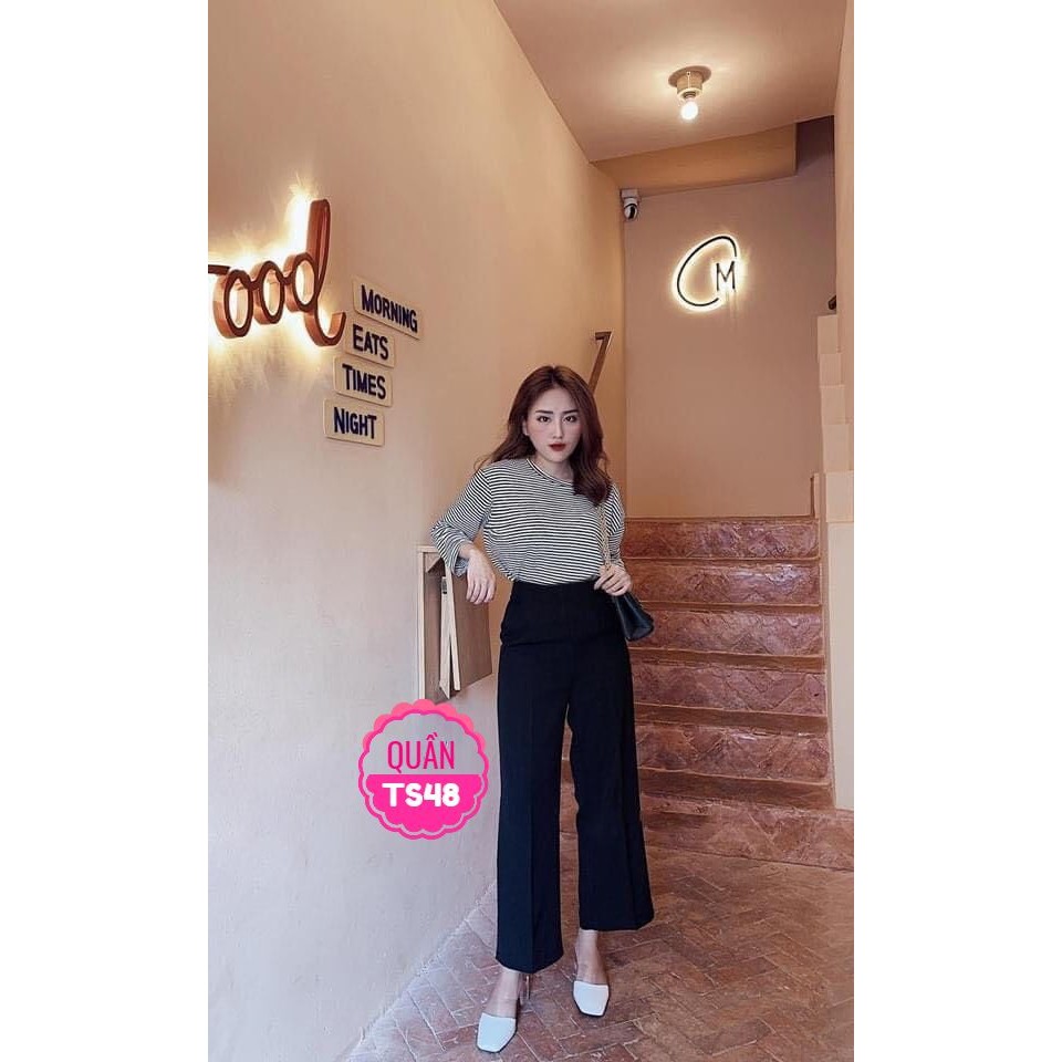 HÀNG ĐẸP ⚡ QUẦN TÂY ỐNG RỘNG ⚡ QUẦN TIA KÉO BÊN HÔNG TS48 ⚡ QUẦN PHOM SUÔNG ⚡ QUẦN ỐNG RỘNG | BigBuy360 - bigbuy360.vn
