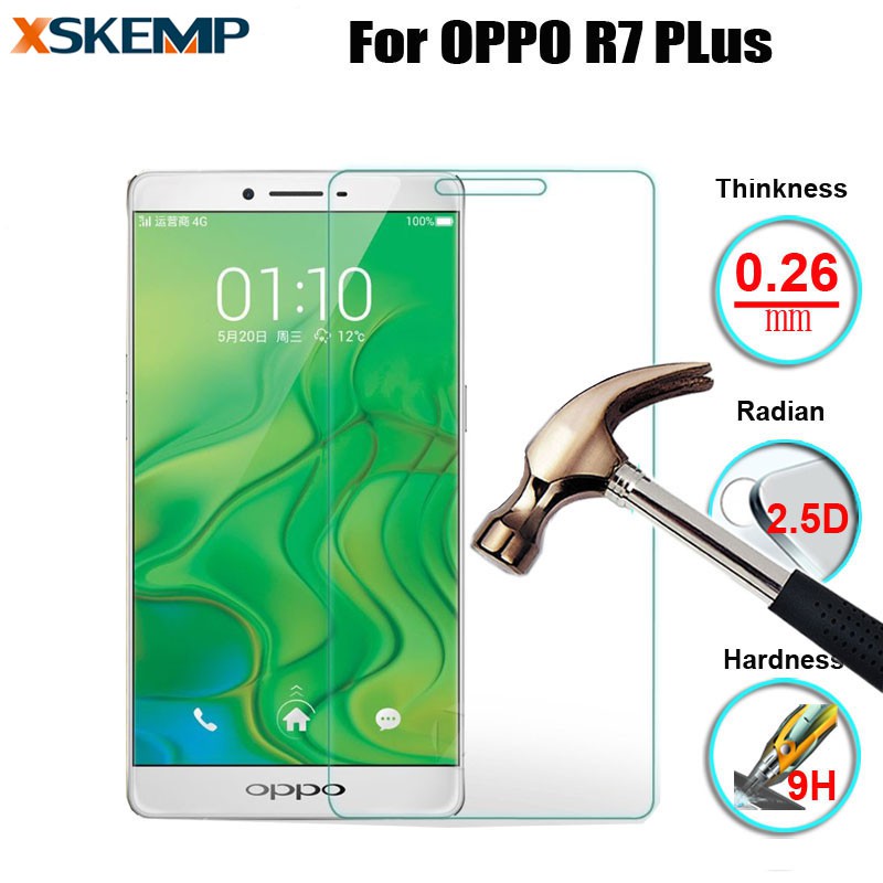 Miếng dán màn hình cường lực Oppo R7 Plus
