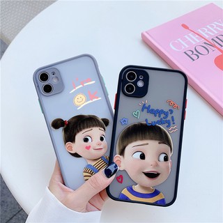 Ốp lưng iphone viền nhám Hoạt hình dễ thương 6s/6plus/6splus/7/8/7plus/8plus/x/xs/xsmax/11/11promax T5-1