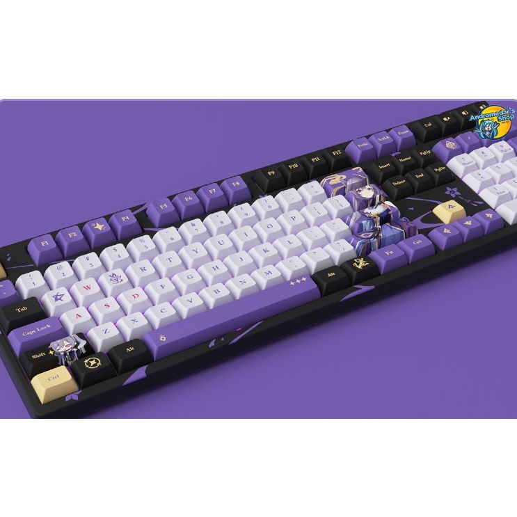 [Phiếu đặt trước] [Mihoyo] [Genshin Impact] Bàn phím chính hãng RGB Keqing Mechanical Keyboard (Đợt 3 - 06/2022)