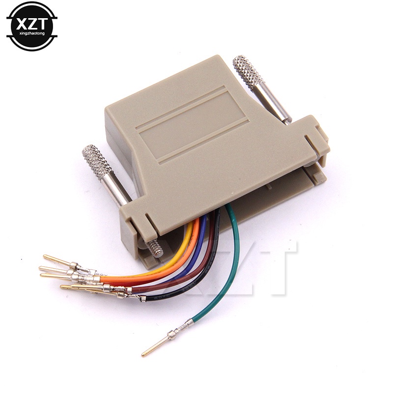 Đầu Chuyển Đổi Từ Đầu DB25 Sang RJ45 S232