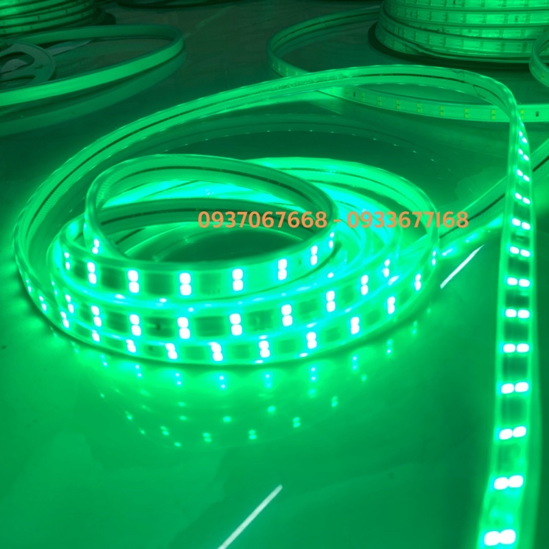 DÂY LED 2835 220V 2 HÀNG LED CHỐNG NƯỚC  - ĐÈN LED TRANG TRÍ NGÀY LỄ TẾT