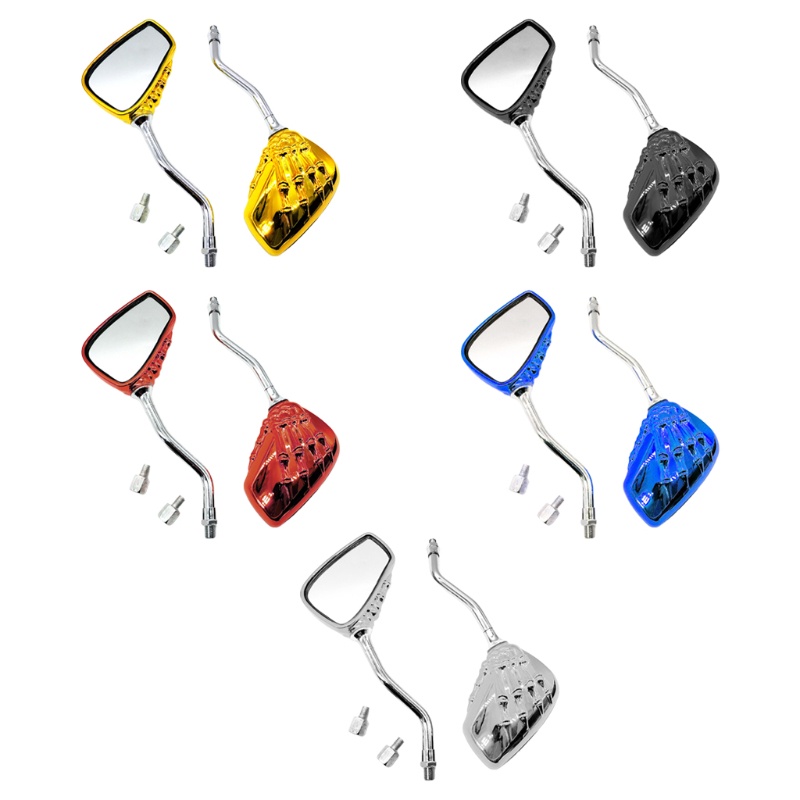 Set 2 Gương Chiếu Hậu Phong Cách Retro Cho Xe Máy