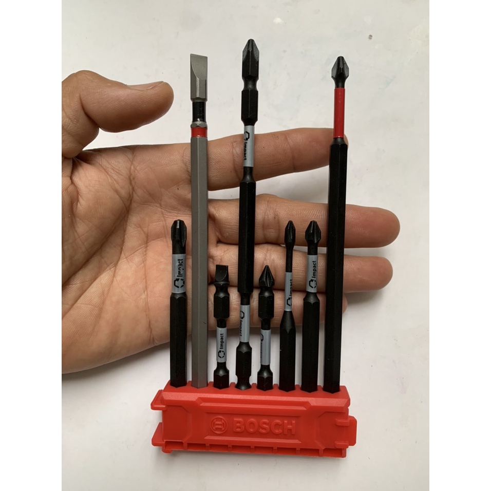 Bộ mũi vít PH1 - PH2 - PH3 - SL8 - mũi vít điện tử chính hãng có từ