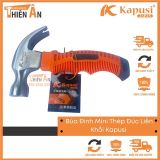 Búa đinh mini thép đúc liền khối kapusi- búa nhổ đinh lùn nhật bản