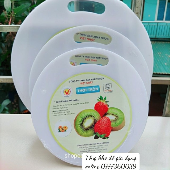 THỚT NHỰA VUÔNG, TRÒN NHỰA VIỆT NHẬT SẠCH KHUẪN KHÔNG MÙI HÀNG CAO CẤP UY TÍN