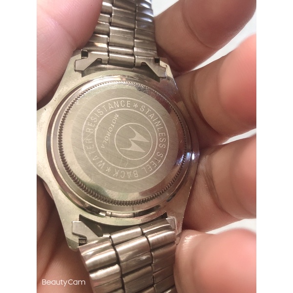 Đồng hồ nam hiệu motorola quartz