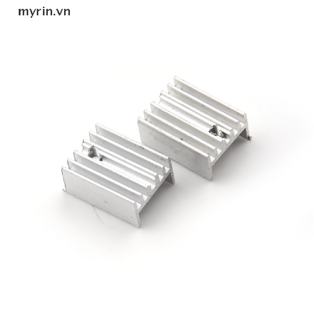 Set 10 Bộ Tản Nhiệt Bằng Nhôm Kích Thước 20x15x10mm Chuyên Dụng Cho TO-220 0 0 0 0 0