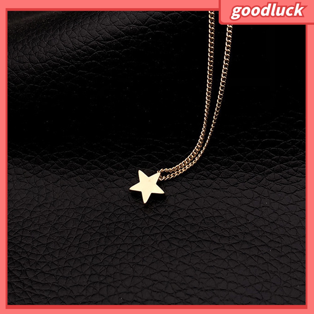 Dây Chuyền Nữ Chất Liệu Hợp Kim Mặt Hình Ngôi Sao