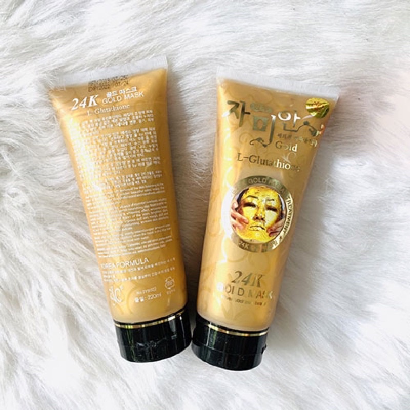 Gel lột vàng tuýp 24K