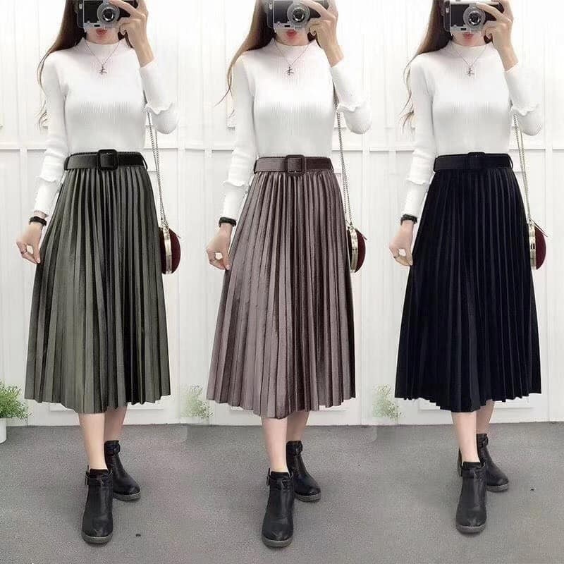 Chân Váy Nhung 49k