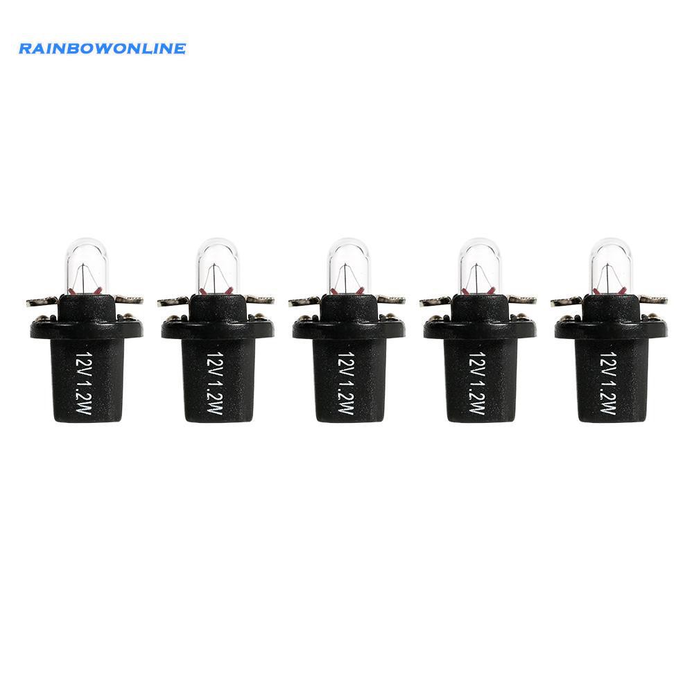 Set 5 Bóng Đèn Halogen T5 B8.5D Chuyên Dụng Cho Xe Hơi