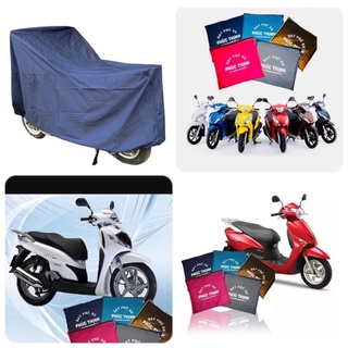 BẠT PHỦ XE MÁY VẢI DÙ cho Airblade,Lead, Visison,Nouvo,Grand,vespa...