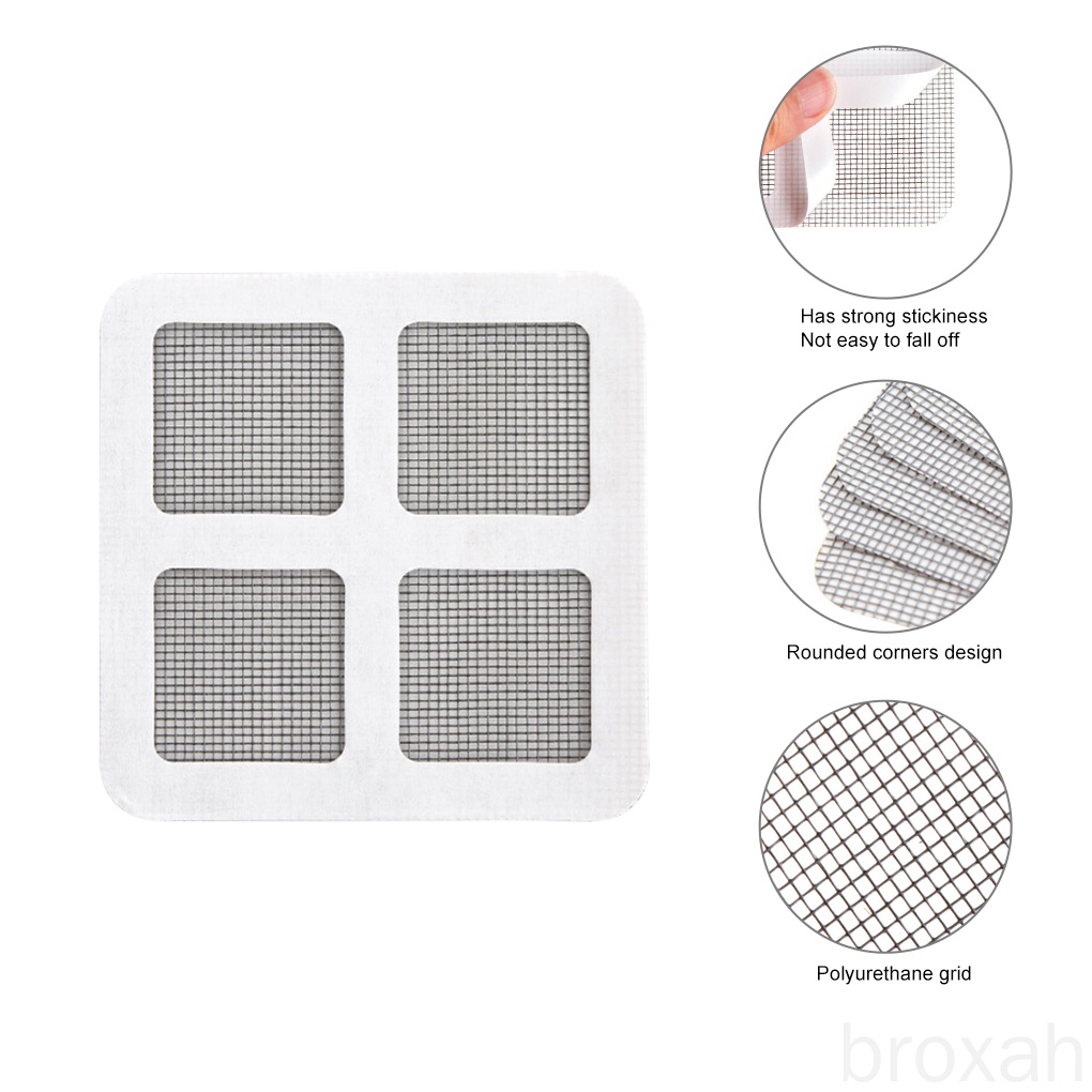 Set 1/ 3/ 6 miếng dán lưới vá cửa sổ sửa chữa chống côn trùng tiện lợi