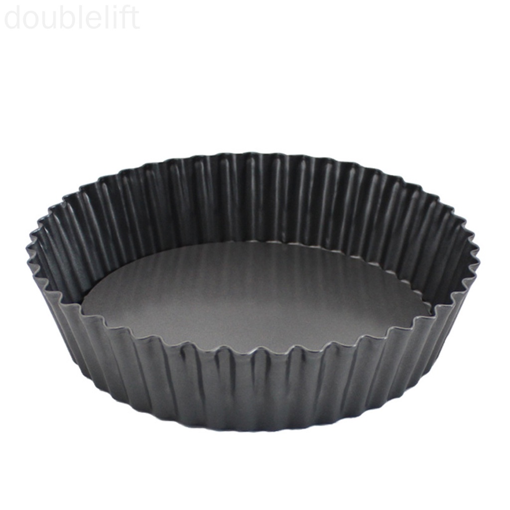 Khuôn làm bánh pizza dáng tròn bằng thép carbon có thể tháo rời phần đáy đa năng tiện lợi