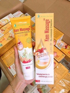 Kem tan mỡ gừng ớt