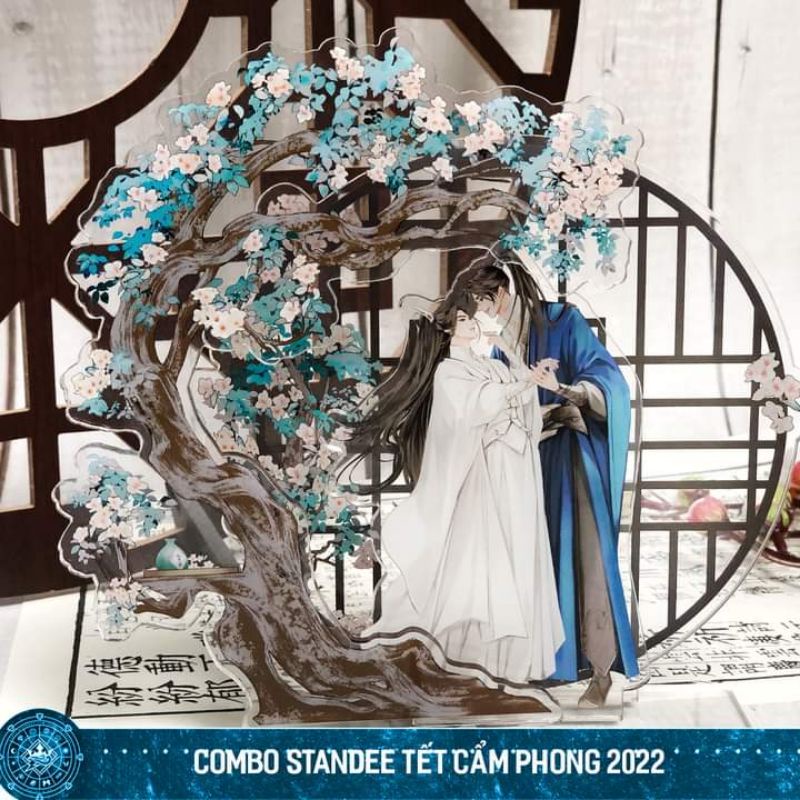 Mô hình nhựa standee tết Husky
