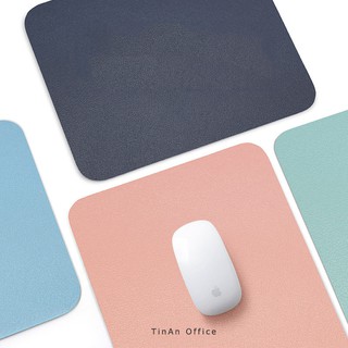Lót Chuột Da Đơn Giản ( Mouse Pad ), Không Thấm Nước, Sử Dụng Được 2 Mặt, 270 X 210 mm