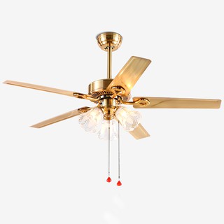 Quạt trần đèn trang trí HL-FAN6501TA