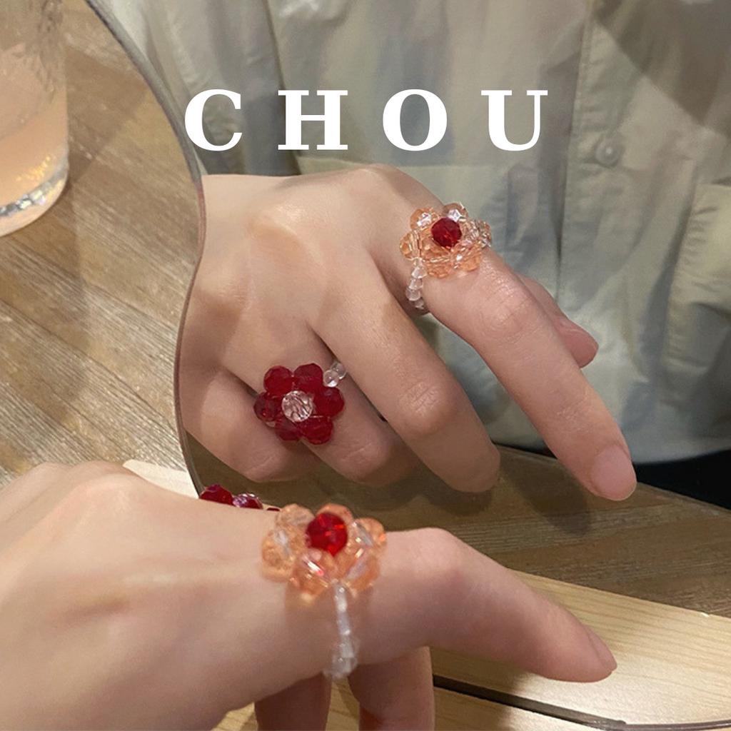 Nhẫn Hạt Cườm Hàn Quốc | CHOU ACCESSORIES |