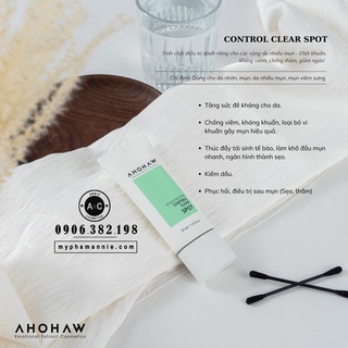 Tinh Chất Chấm Mụn Ahohaw ❤❤ Ahohaw Acless Solution Control Clear Spot Tinh Chất Chấm Mụn