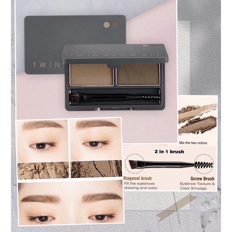 Bột tán chân mày Missha