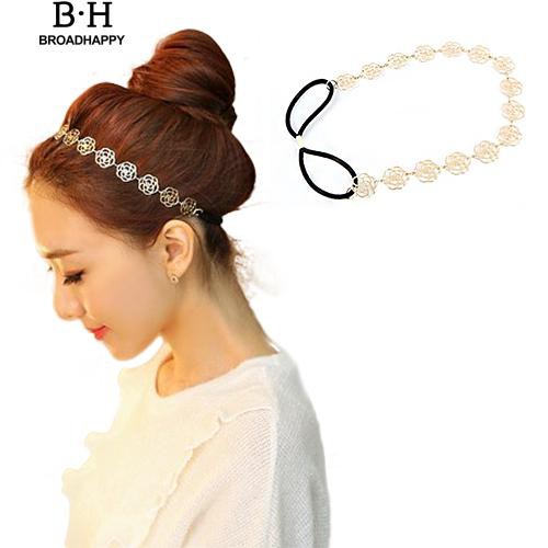 Băng đô kim loại hình hoa hồng