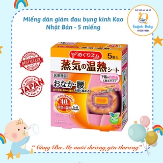 Miếng dán giảm đau bụng kinh Kao