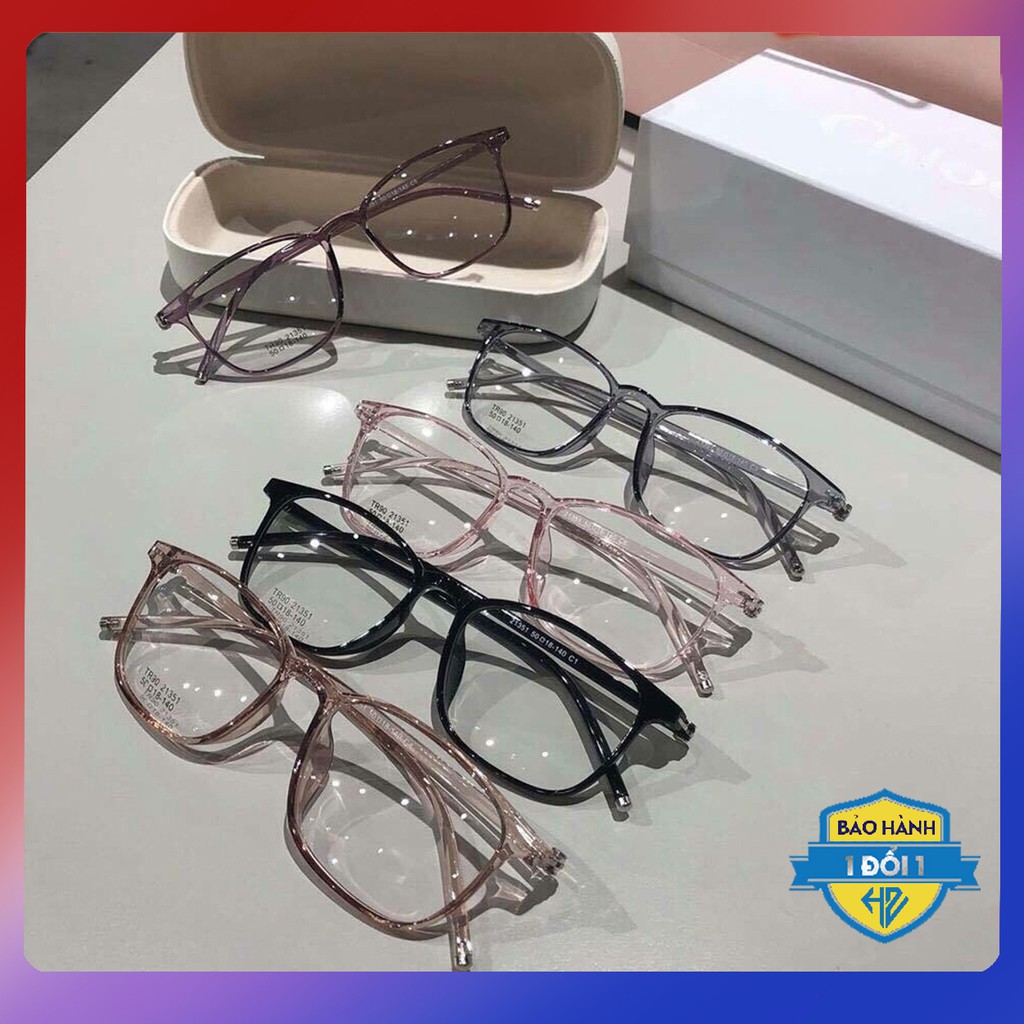 MẮT KÍNH GIẢ CẬN HÀN QUỐC FORM VUÔNG TR90 21351 SIÊU DẺO MẪU MỚI CỰC HOT | BigBuy360 - bigbuy360.vn