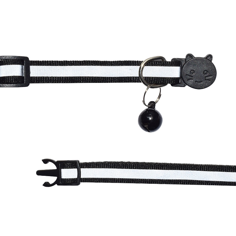 Vòng Đeo Cổ Bằng Nylon Hình Chuông Cho Mèo Cưng 27 Ngăn