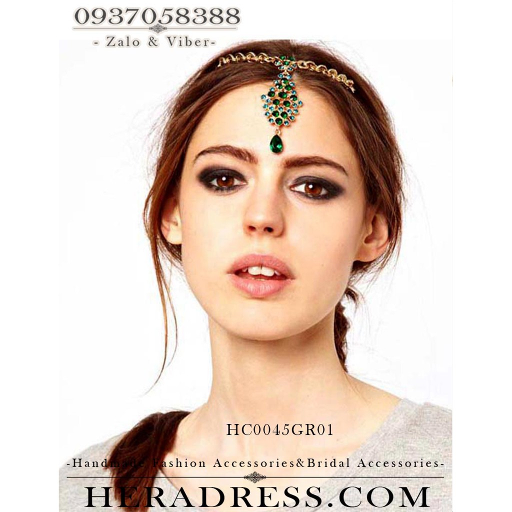 Phụ kiện tóc Ấn Độ Delicate Head Chains
