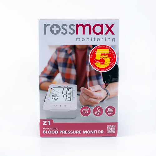 Máy đo huyết áp bắp tay Rossmax Z1
