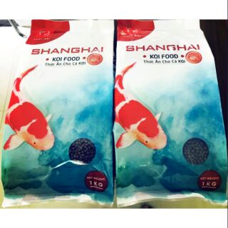 THỨC ĂN CÁ KOI CAO CẤP SHANGHAI 1KG
