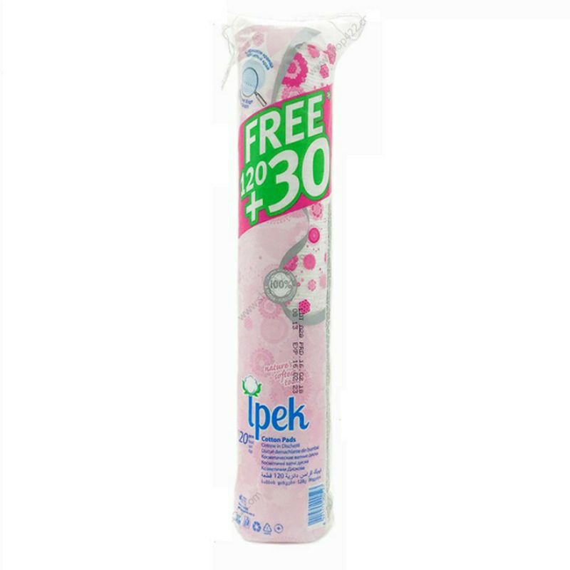 Combo 4 bông tẩy trang Ipek 150 miếng chính hãng