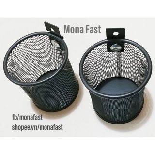 Rổ tròn treo xe máy