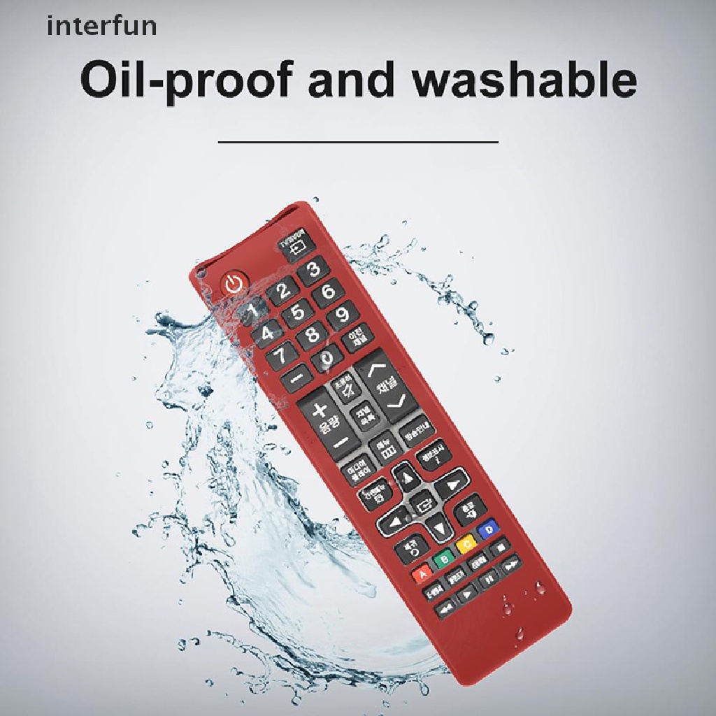 Ốp Silicone Bảo Vệ Cho Điều Khiển Từ Xa Của TV Samsung AA59-00786A / 00741A / BN59-01199