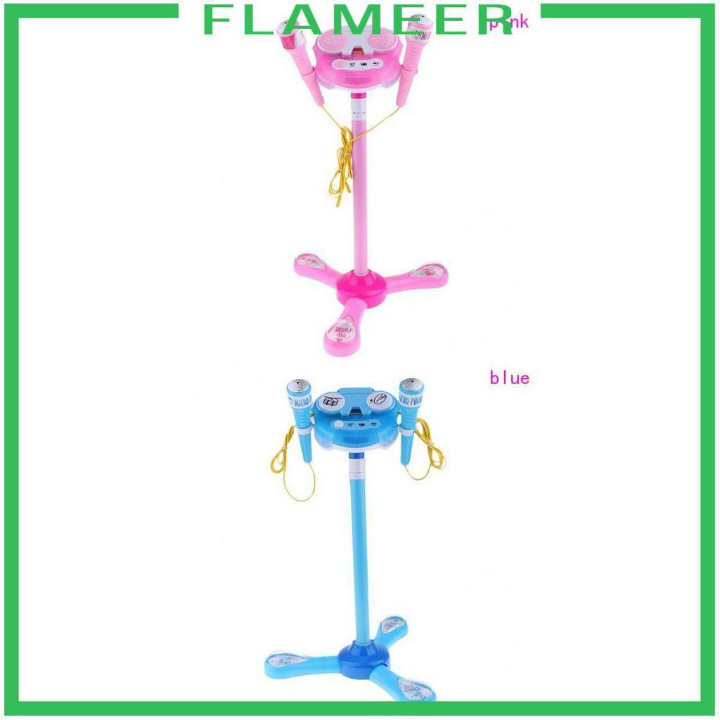 Micro Đồ Chơi Kèm 2 Micro Hát Karaoke Vui Nhộn Cho Bé