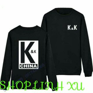 Áo K&K china cá mực hầm mật Hàng đủ size In theo yêu cầu
