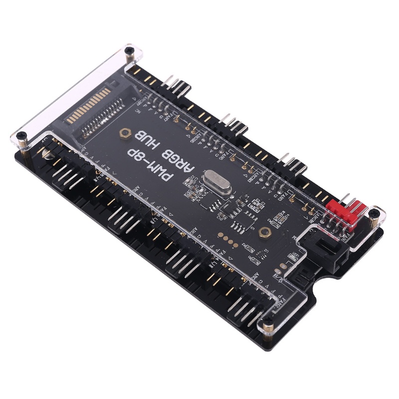 Quạt Tản Nhiệt PWM + ARGB 5V 3PIN 2 Trong 1 Từ Tính Đa Dụng