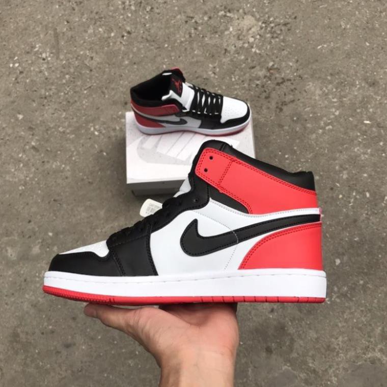 Giày Sneaker Jordan 1, Giày Thể Thao JD đen đỏ cao nam nữ loại đẹp | BigBuy360 - bigbuy360.vn