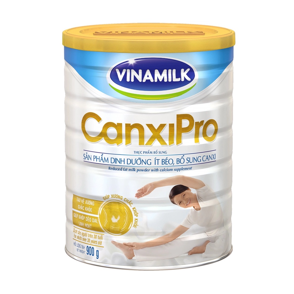 Sữa Bột Vinamilk Canxi Pro Hộp 900g