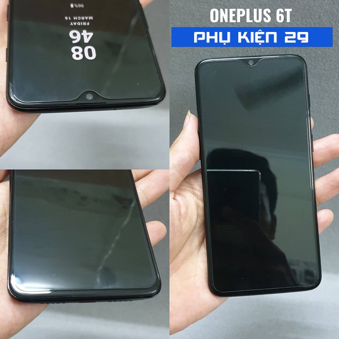 [Oneplus 6T] Kính cường lực Glass Pro+ 9H - ẢNH THẬT