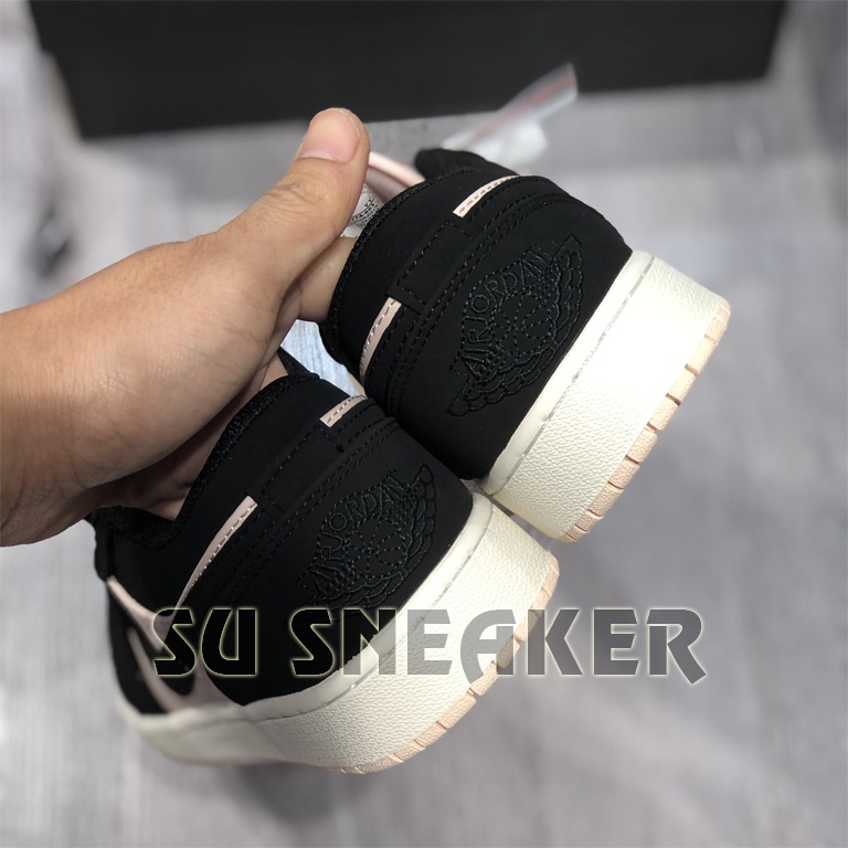 [ Su Sneaker ] Giày Jordan 1 Low Guava Ice , JD1 Đen Hồng Cổ Thấp ( Full Box Kèm Dây Phụ )