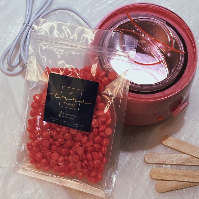 Combo nồi và 300g wax thường (tặng kèm que wax)