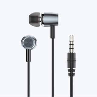 Tai nghe nhét tai có dây Rockspace ES04 chuẩn cắm 3.5mm có mic nghe gọi chơi game dành cho điện thoại hàng chính hãng