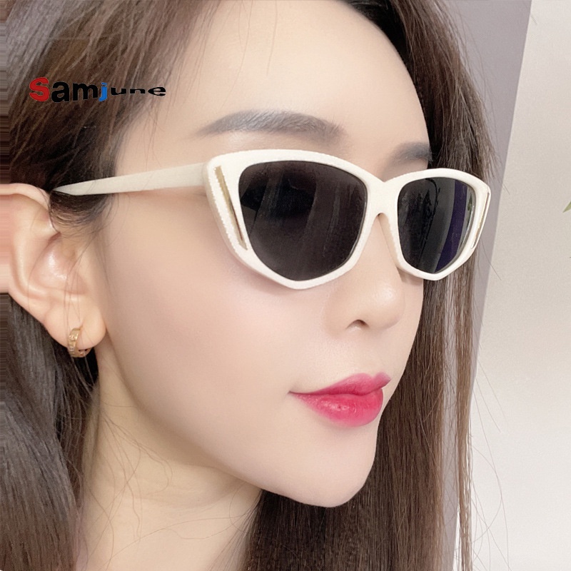Kính Mát Mắt Mèo Chống Tia Uv400 Dành Cho Nam Và Nữ